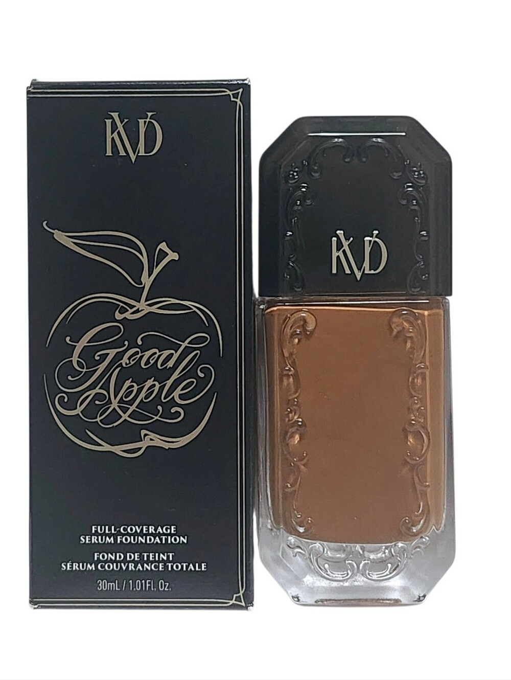 KVD 078 Tan Good Apple Full Coverage Serum Foundation / Broken Lid